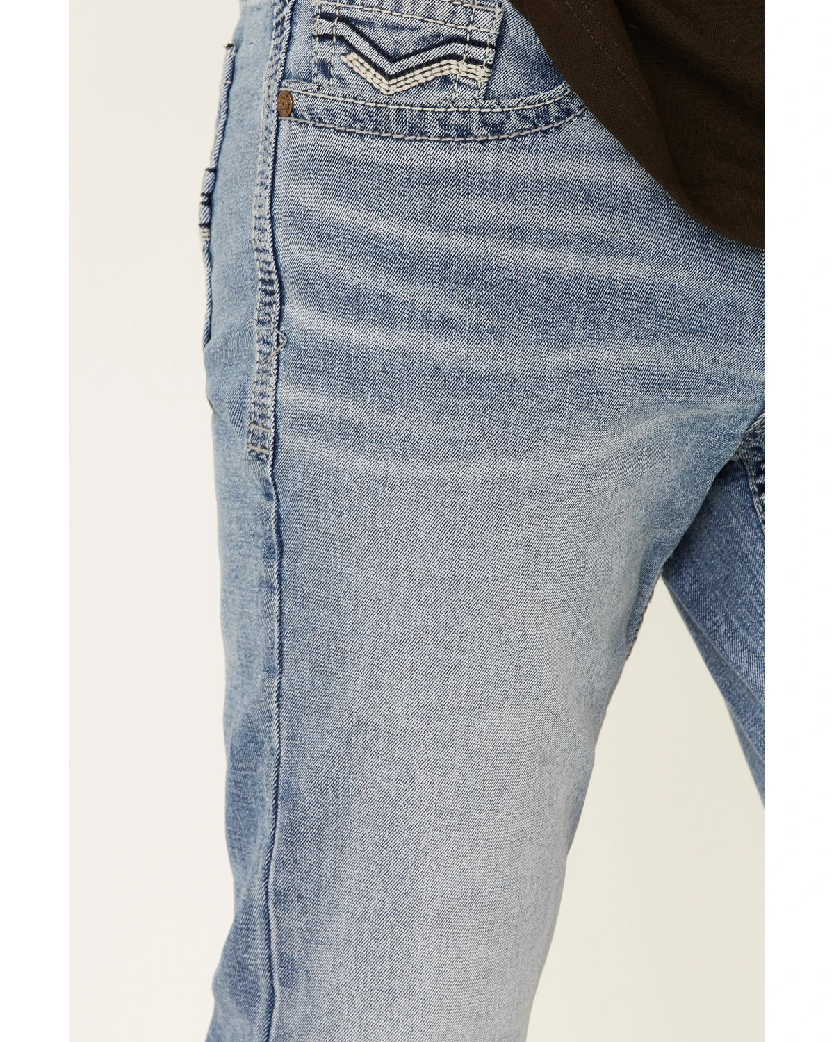 Cody James Men's Flash Light-Wash Slim Bootcut Jeans 5 Cody James Men's Flash Light-Wash Slim Bootcut Jeans - Image 5