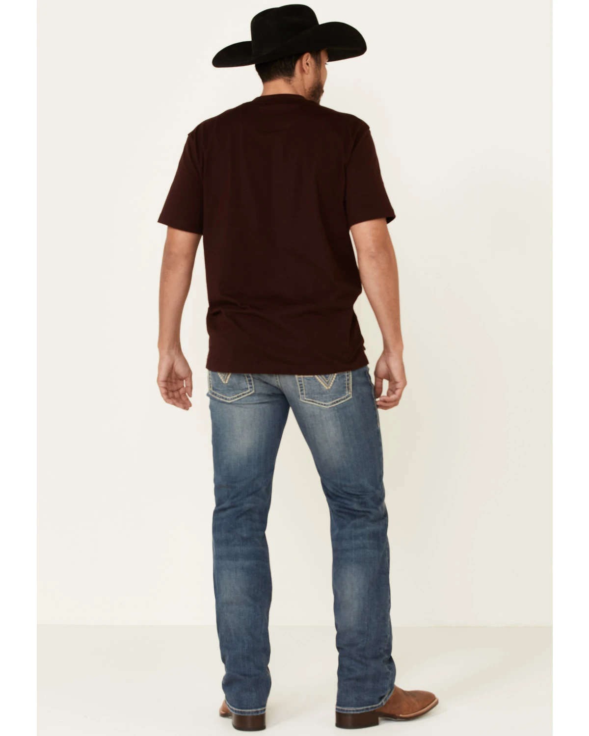 Rock & Roll Denim Men's Pistol Med Stretch Regular Straight Leg Jeans 1 Rock & Roll Denim Men's Pistol Med Stretch Regular Straight Leg Jeans