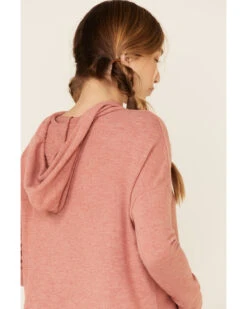 Angie Women's Brushed Hacci Hooded Sweatshirt -Little Wild Horse Shop 2000335189 220 P4