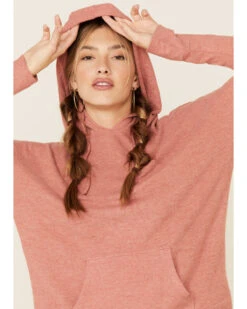 Angie Women's Brushed Hacci Hooded Sweatshirt -Little Wild Horse Shop 2000335189 220 P5