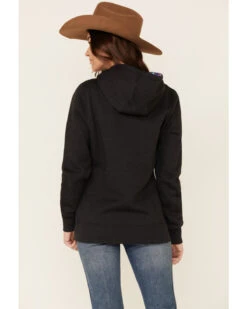 HOOey Women's Charcoal Layin Low Logo Graphic Hoodie -Little Wild Horse Shop 2000337410 022 P4