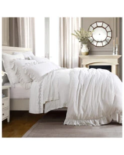 HiEnd Accents Lily Washed Linen Duvet - King