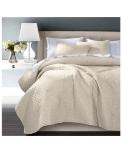 HiEnd Accents Anna 3pc Coverlet Set - King