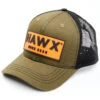 Hawx Men's Olive Logo Patch Mesh-Back Ball Cap