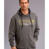 Stetson Men's USA Slub French Terry Hooded Sweatshirt