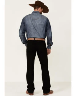 Ariat Men's M7 Black Legacy Wash Stretch Slim Straight Jeans -Little Wild Horse Shop 2000341793 001 P3