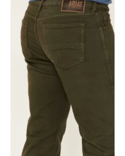 Ariat Men's M7 Grizzly Wash Stretch Slim Straight Jeans -Little Wild Horse Shop 2000341994 280 P4