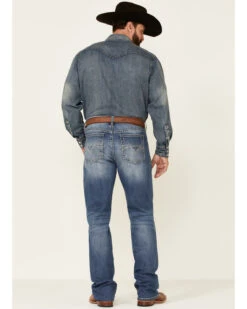 Cody James Men's Finley Light Wash Stackable Stretch Regular Straight Jeans -Little Wild Horse Shop 2000342921 400 P4