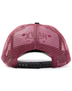 Hawx Men's Heather Black Logo Graphic Mesh-Back Ball Cap -Little Wild Horse Shop 2000342952 001 P3