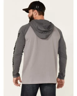 Browning Men's Gull Black Lucas 1/2 Zip Hooded Pullover -Little Wild Horse Shop 2000344225 001 P4