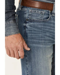 Cody James Men's Casey Light Wash Stretch Stackable Straight Jeans -Little Wild Horse Shop 2000344540 400 P3