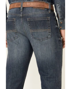 Cody James Men's Doc Medium Wash Stretch Slim Bootcut Jeans -Little Wild Horse Shop 2000344545 400 P4