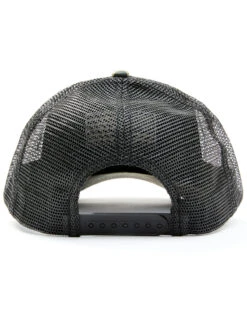 H3 Sportgear Men's Camo Print Americana Patch Mesh Back Trucker Cap -Little Wild Horse Shop 2000346030 340 P3