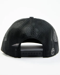 Oil Field Hats Men's Gray & Black Texas Rose Ball Cap -Little Wild Horse Shop 2000346266 020 P3