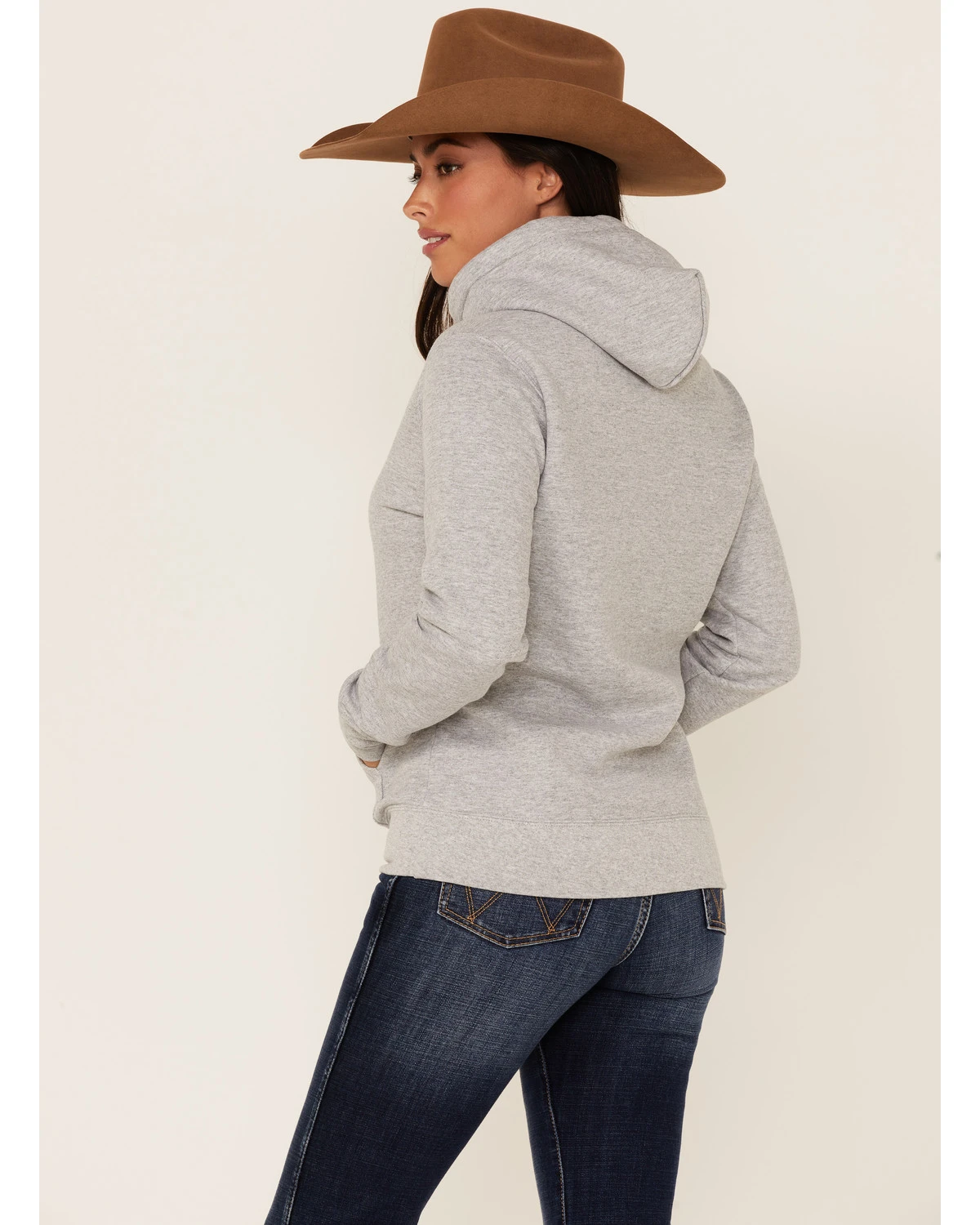 Stetson Women's Southwestern Logo Fleece Pullover Hoodie 4 Stetson Women's Southwestern Logo Fleece Pullover Hoodie - Image 4