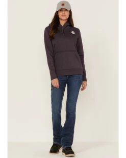 Carhartt Women's Gray Relaxed Midweight Logo Sleeve Graphic Hooded Sweatshirt 7 Carhartt Women's Gray Relaxed Midweight Logo Sleeve Graphic Hooded Sweatshirt -Little Wild Horse Shop 2000346369 020 P4