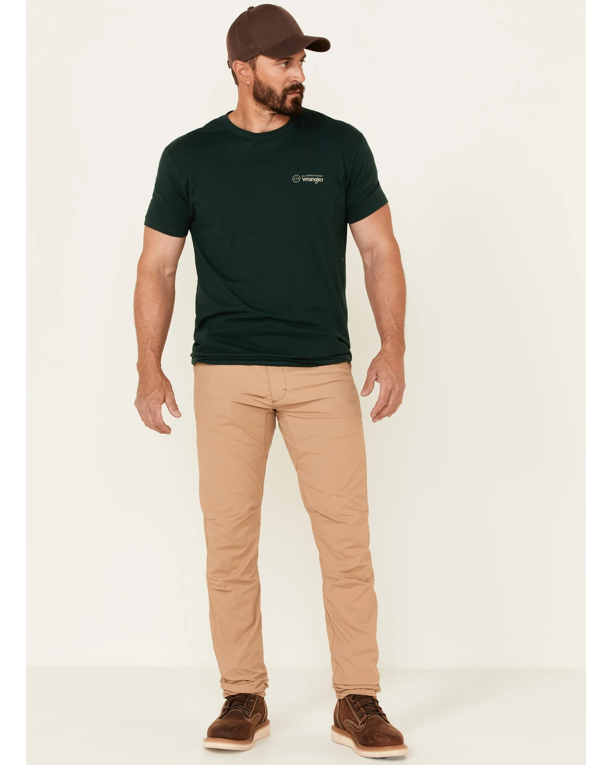 Wrangler ATG Men's All-Terrain Tiger Brown Convertible Trail Jogger Pants 1 Wrangler ATG Men's All-Terrain Tiger Brown Convertible Trail Jogger Pants