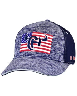 Cowboy Hardware Men's CH Flag Patch Embroidered Ball Cap