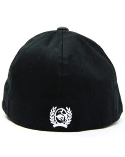 Cinch Boys' Black 3D Embroidered Logo Fitted Flex-Fit Ball Cap -Little Wild Horse Shop 2000348673 001 P3