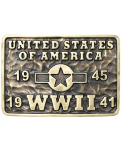 Cody James Men's World War II Belt Buckle