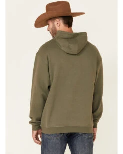 Stetson Men's Green Logo Banner Graphic Hooded Sweatshirt -Little Wild Horse Shop 2000350322 300 P4