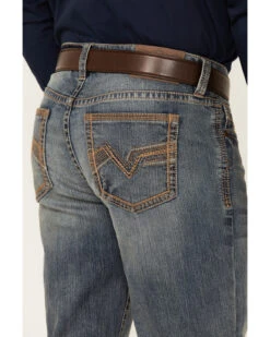 Cody James Men's Star Gazer Dark Wash Stretch Stackable Straight Leg Jeans -Little Wild Horse Shop 2000351798 400 P4