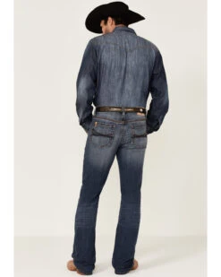 Cody James Core Men's Yuma Medium Wash Stretch Performance Slim Bootcut Jeans 6 Cody James Core Men's Yuma Medium Wash Stretch Performance Slim Bootcut Jeans -Little Wild Horse Shop 2000351817 400 P3