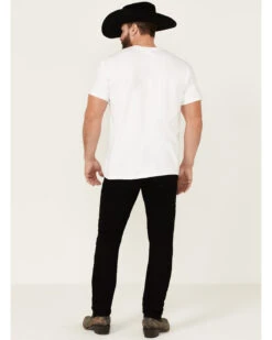 Cody James Men's Fresian Dark Wash Stretch Tapered Slim Straight Jeans -Little Wild Horse Shop 2000351833 001 P3