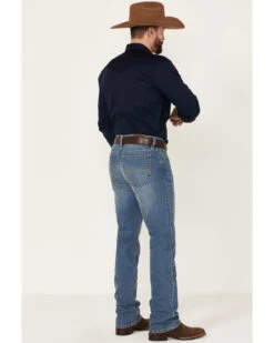 Cody James Men's Roughstock Medium Wash Rigid Slim Straight Jeans -Little Wild Horse Shop 2000351838 400 P4