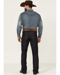 Cody James Men's Heeler Dark Wash Stretch Stackable Straight Leg Jeans -Little Wild Horse Shop 2000351839 400 P3