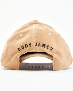 Cody James Men's Tan Corduroy True American Patch Solid-Back Ball Cap -Little Wild Horse Shop 2000351856 280 P3
