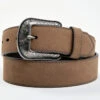 Cody James Men's Brown Casual Billet Leather Belt