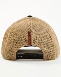 Black Clover Men's Leatherman Circle Logo Mesh Back Trucker Cap 5 Black Clover Men's Leatherman Circle Logo Mesh Back Trucker Cap -Little Wild Horse Shop 2000352068 001 P3