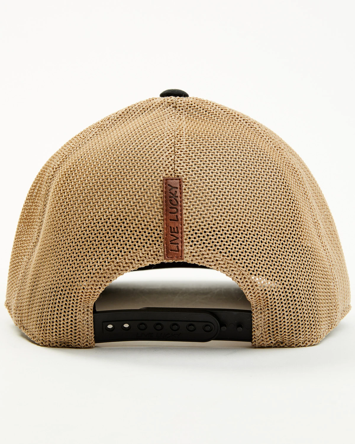 Black Clover Men's Leatherman Circle Logo Mesh Back Trucker Cap 3 Black Clover Men's Leatherman Circle Logo Mesh Back Trucker Cap - Image 3