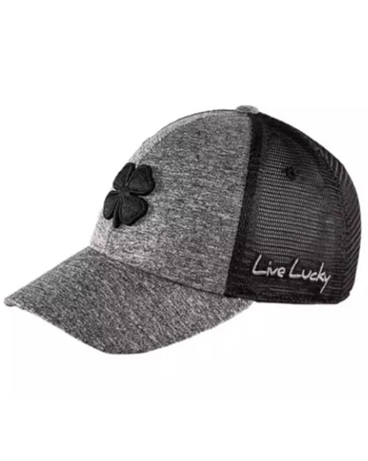 Black Clover Men's Logo Mesh-Back Fitted Ball Cap 3 Black Clover Men's Logo Mesh-Back Fitted Ball Cap - Image 3