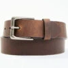 Hawx Men's Brown Casual Bomber Leather Belt