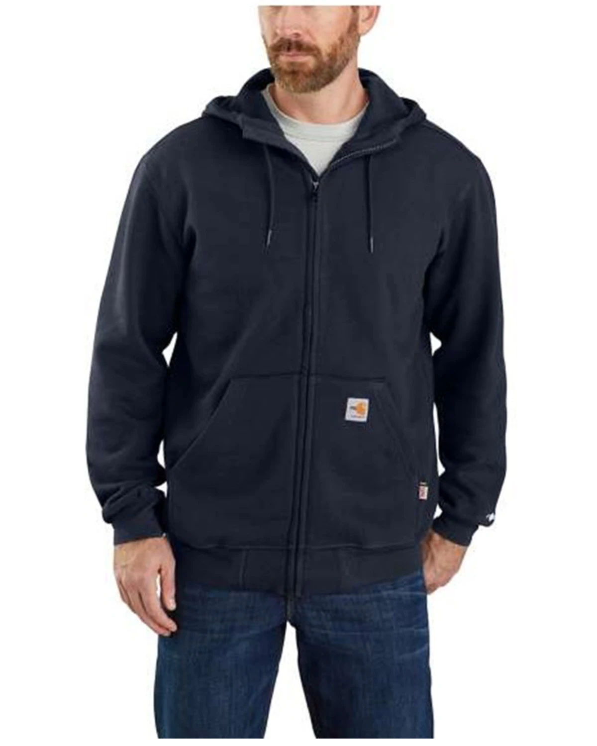 Carhartt Men's FR Force Original Fit Zip-Front Hooded Work Jacket 1 Carhartt Men's FR Force Original Fit Zip-Front Hooded Work Jacket