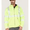 Carhartt Men's Hi-Vis Loose Fit Thermal Full-Zip Hooded Work Jacket