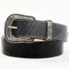 Cody James Men's Hair-On Black Western Belt