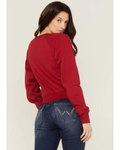Wrangler Women's Chenille Logo Cropped Sweatshirt 7 Wrangler Women's Chenille Logo Cropped Sweatshirt -Little Wild Horse Shop 2000358085 600 P4