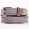 Hawx Men's Contrast Stitch Basic Belt