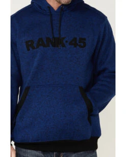 RANK 45 Men's Ranhan Logo Hooded Sweatshirt -Little Wild Horse Shop 2000359487 400 P4