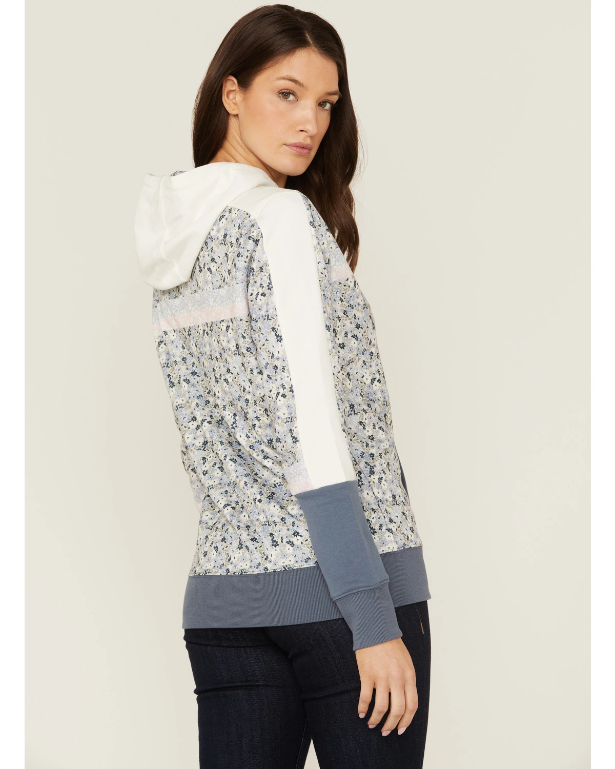 Hooey Women's Serape Cheyenne Floral Hoodie Sweatshirt 4 Hooey Women's Serape Cheyenne Floral Hoodie Sweatshirt - Image 4