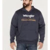 Wrangler Men's Yellowstone Logo Sleeve Hooded Sweatshirt