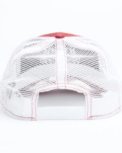 Moonshine Spirit Men's Red Horseshoe Embroidered Mesh-Back Ball Cap -Little Wild Horse Shop 2000365163 600 P3