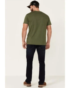 Howitzer Men's Cortez Patriot Dark Wash Stretch Straight Jeans -Little Wild Horse Shop 2000365506 416 P3