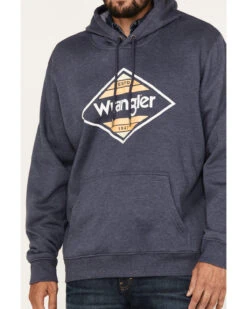 Wrangler Men's Southwestern Logo Graphic Hooded Sweatshirt 6 Wrangler Men's Southwestern Logo Graphic Hooded Sweatshirt -Little Wild Horse Shop 2000366029 410 P3