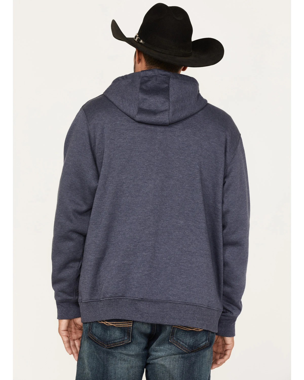 Wrangler Men's Southwestern Logo Graphic Hooded Sweatshirt 4 Wrangler Men's Southwestern Logo Graphic Hooded Sweatshirt - Image 4