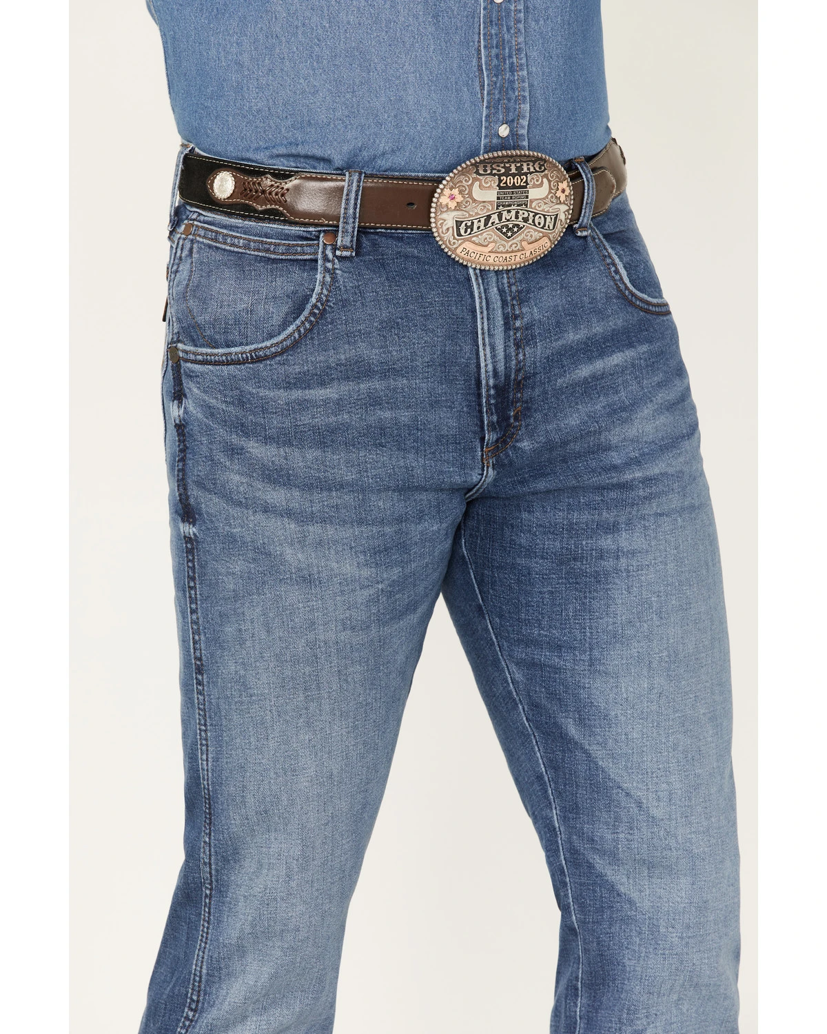 Wrangler Retro Men's Ansley Stretch Slim Straight Jeans 2 Wrangler Retro Men's Ansley Stretch Slim Straight Jeans - Image 2