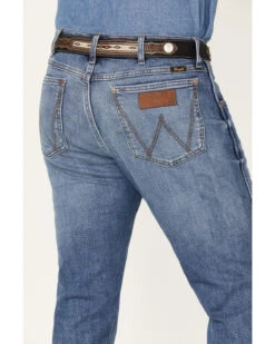 Wrangler Retro Men's Ansley Stretch Slim Straight Jeans 7 Wrangler Retro Men's Ansley Stretch Slim Straight Jeans -Little Wild Horse Shop 2000366715 414 P4